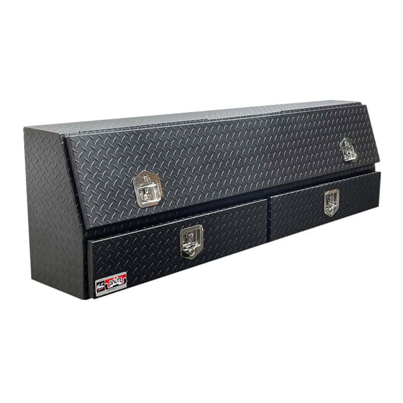 Westin — Westin/Brute Contractor TopSider 72in w/ Drawers & Doors - Textured Black
ToolBxTrkBedSideRail - view 1