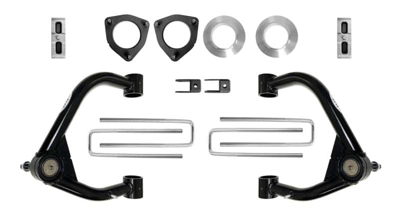 Tuff Country — Tuff Country 19-23 Chevy 1500 4x4 4in Lift Kit w/ Upper Control Arms
Suspension - view 2