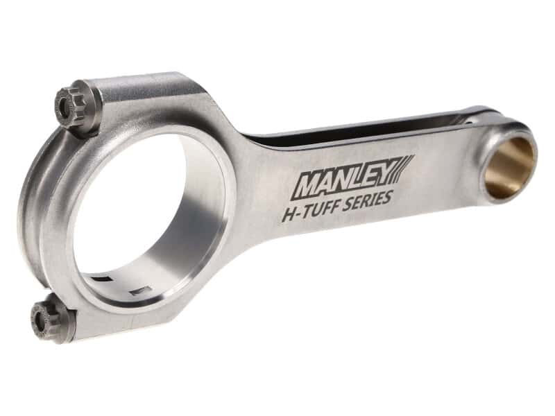 Manley Performance — Manley Chevrolet LS 6.125 Length H Tuff Series Connecting Rod Single w/ ARP 2000 Bolts
Connecting Rod - view 1