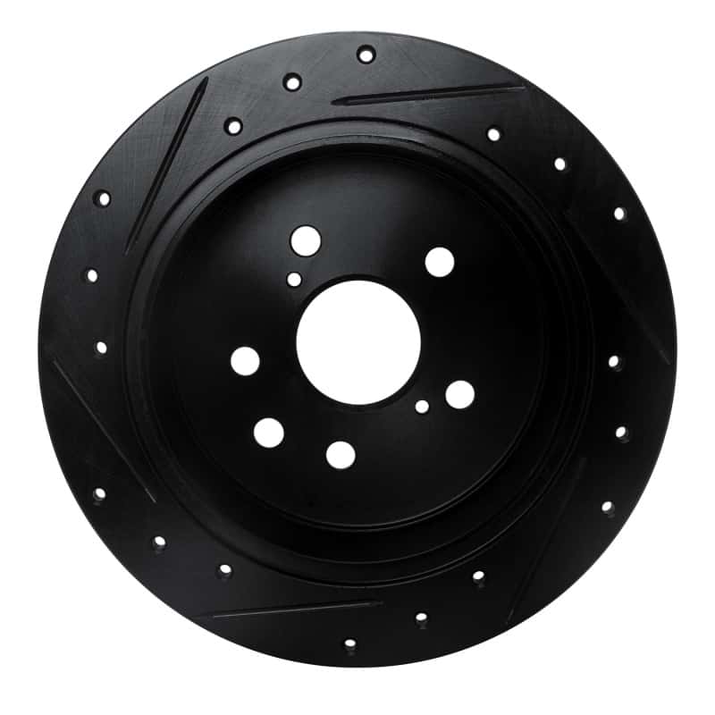 R1 Concepts — R1 06-15 Lexus IS250 Rear Right Drilled & Slotted Black Brake Rotor
R1 Brake Rotor Drill - view 5