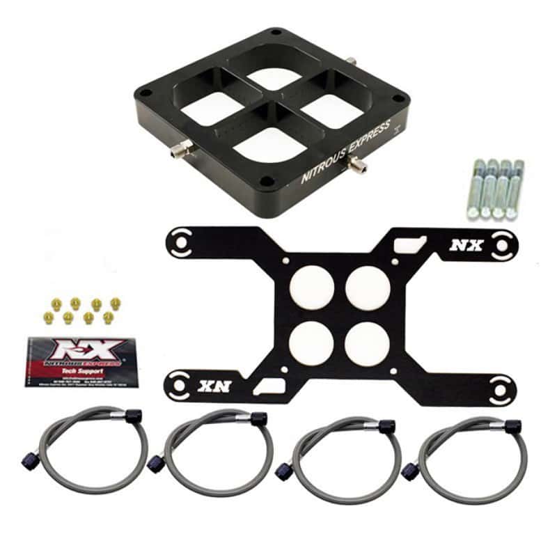 Nitrous Express — Nitrous Express Cross Bar Dual Stage 4500 Nitrous Plate Conversion(50-800HP)
Injector Plate
N2OPlate - view 1