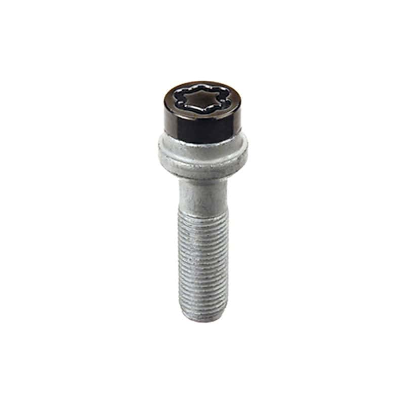 McGard — McGard Wheel Lock Bolt Set - 4pk. (Radius Seat) M14X1.5 / 17mm Hex / 45.0mm Shank Length - Black - view 2