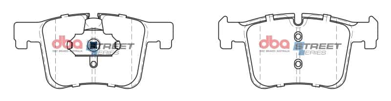 DBA — DBA 14-16 BMW 228i (312mm Front Rotor) Street Series Front Brake Pads
Brake Pad - view 1