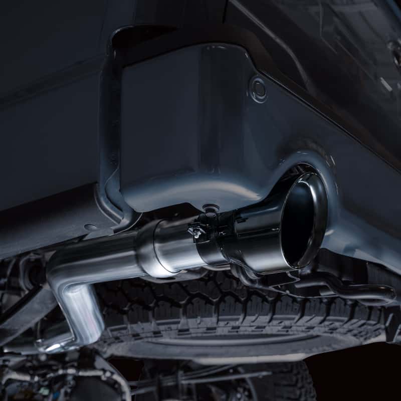 AWE Tuning — AWE Tuning 2021+ Ford F-150 Tremor (w/ Bumper Cutouts) 0FG Non-Resonated Catback -Diamond Black Tips
0FG Catback - view 4