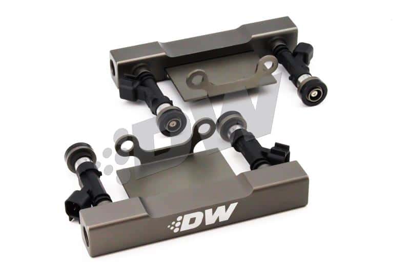 DeatschWerks — DeatschWerks 04-06 Subaru STI/LGT Side Feed to Top Feed Fuel Rail Conv Kit w/ 1000cc Injectors - view 4