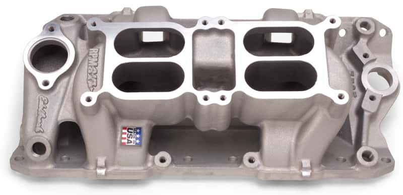 Edelbrock — Edelbrock Performer RPM Dual-Quad Air-Gap for Small-Block Chevy
MANIFOLD - view 2
