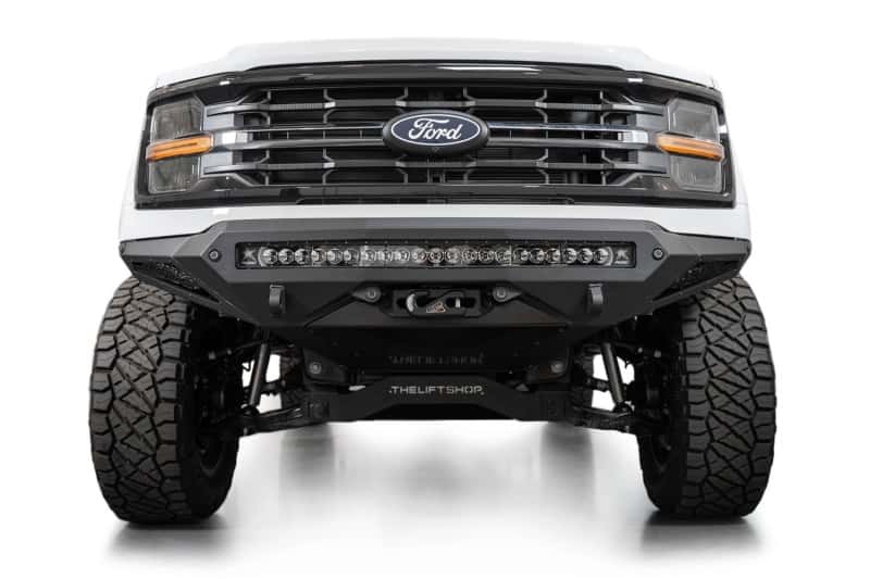 Addictive Desert Designs — Addictive Desert Designs 2024 Ford F-150 Stealth Fighter Winch - Front Bumper
Bumper- Front - view 3