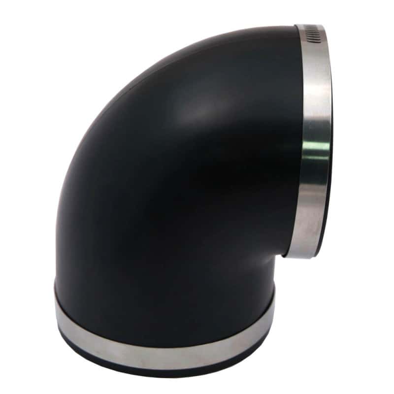 Spectre — Spectre Coupler 4in. Elbow / 90 Degree (PVC) - Black - view 2