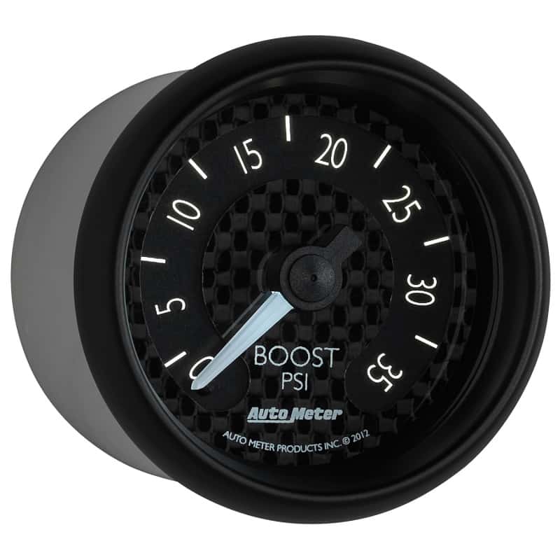 AutoMeter — Autometer GT Series 52mm Mechanical 0-35 psi Boost Gauge
2-1/16" BOOST, 0-35 - view 11
