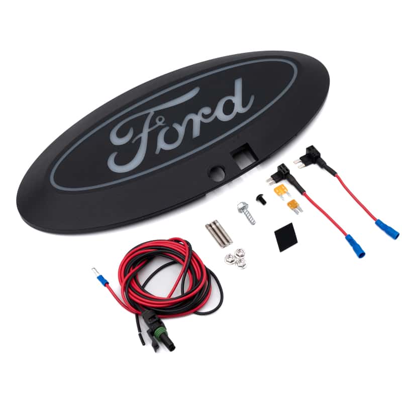 Putco — Putco 23-24 Ford Super Duty Front Luminix Ford Led Grille Emblems - view 4