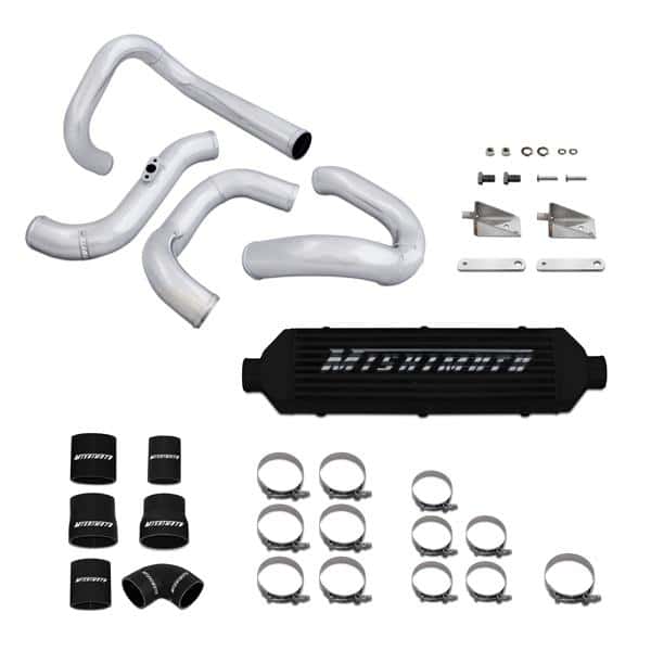 Mishimoto — Mishimoto 10-11 Hyundai Genesis Coupe Black Aluminum Intercooler Kit - view 3