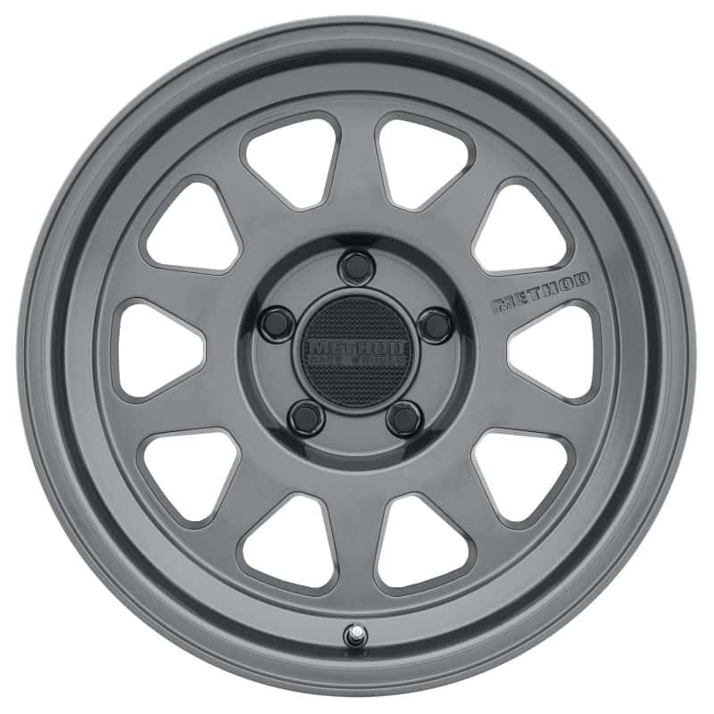 Method Wheels — Method MR316 18x9 +18mm Offset 5x150 110.5mm CB Gloss Titanium Wheel - view 1