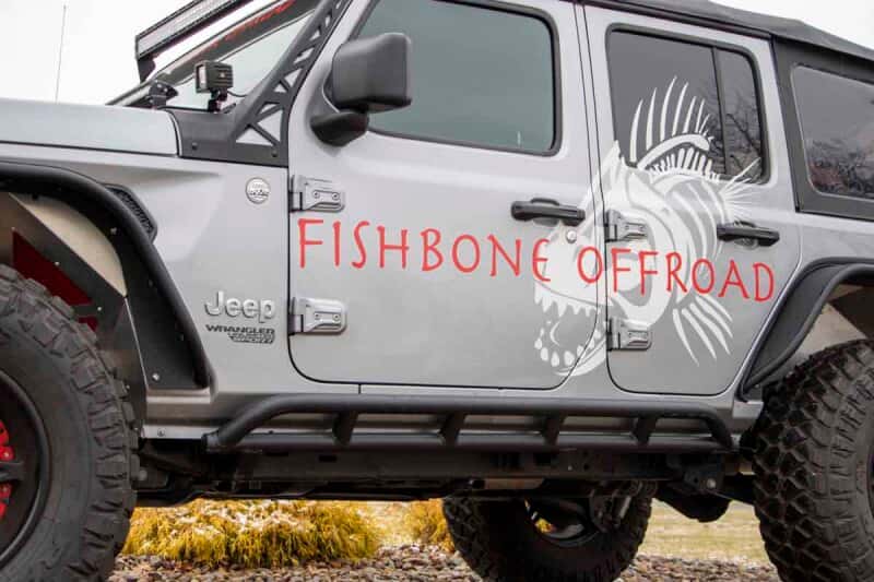 Fishbone Offroad — Fishbone Offroad 2018+ Jeep Wrangler JL 4 Door Rocker Guards - view 11
