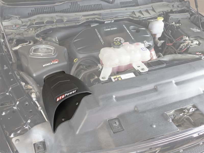 aFe — aFe Momentum HD Dynamic Air Scoop 14-16 RAM 1500 EcoDiesel V6 3.0L
Dynamic Air Scoop - view 5