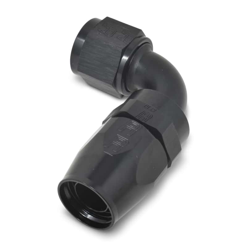 Russell — Russell Performance -4 AN Black 90 Degree Full Flow Hose End
Hose Fitting - view 5