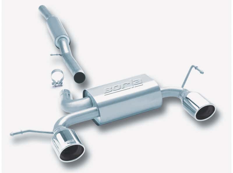 Borla — Borla 01-06 Audi TT Quattro 1.8T 225HP MT AWD 2dr Single Split Rear Exit SS Catback Exhaust
Cat-Back System
ExhstSysKt - view 1