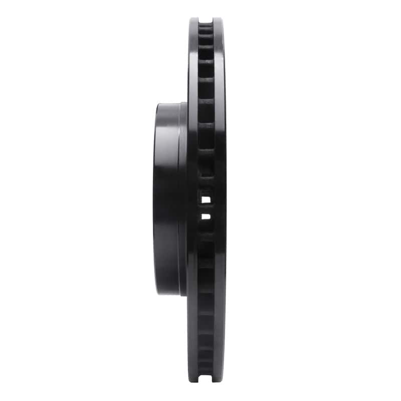 R1 Concepts — R1 18-23 Genesis G70 Front Left Drilled & Slotted Black Brake Rotor
R1 Brake Rotor Drill - view 3