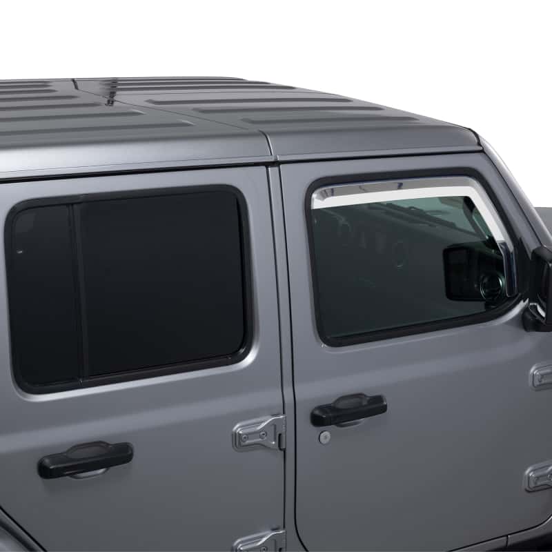 Putco — Putco 20-21 Jeep Gladiator JT/JL Element Chrome Window Visors (Front Only)
Side Window Vent - view 4