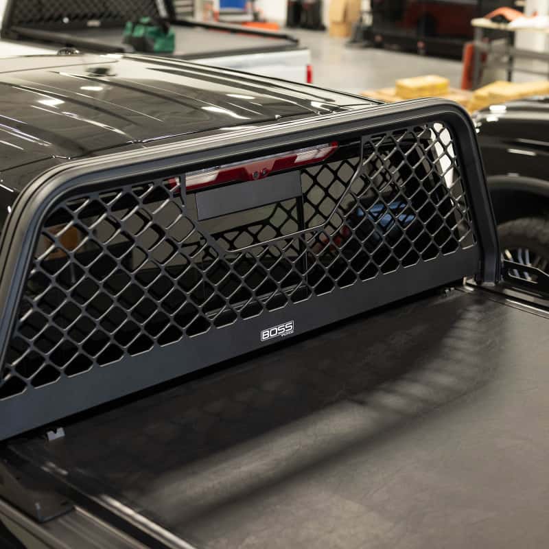 Putco — Putco 20-24 Chevrolet Silverado 1500 / 20-24 GMC Sierra 1500 Boss Headache Rack - Black - view 3