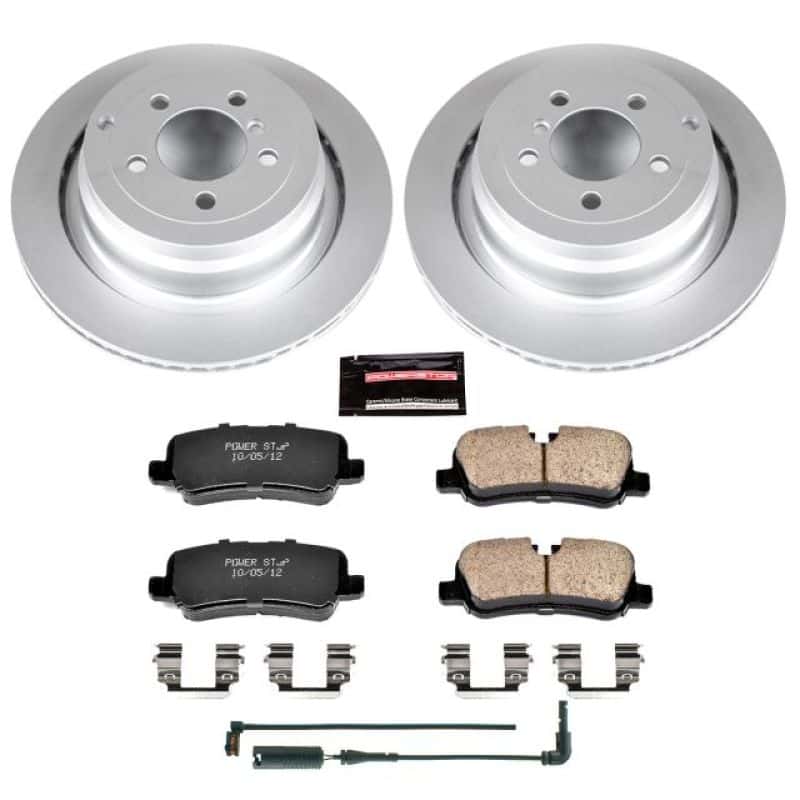 PowerStop — Power Stop 06-12 Land Rover Range Rover Rear Z23 Evolution Sport Coated Brake Kit - view 1