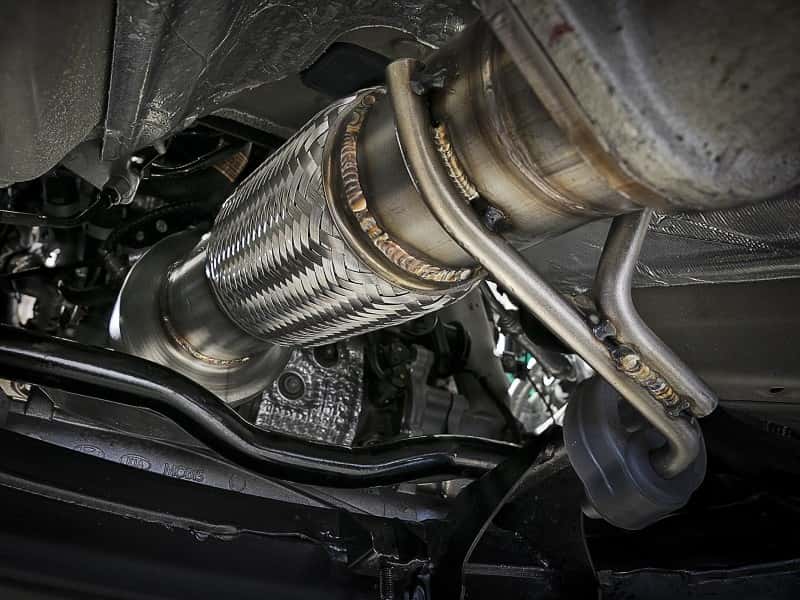 aFe — aFe Power Twisted Steel SS304 Downpipe 2.5in w/Cat 17-18 Hyundai Elantra L4-1.6L (t)
Stainless Downpipe - view 6