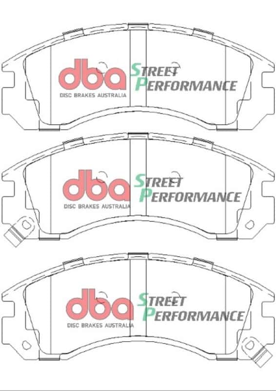 DBA — DBA 91-96 Dodge Stealth FWD SP Performance Front Brake Pads
Brake Pad - view 8