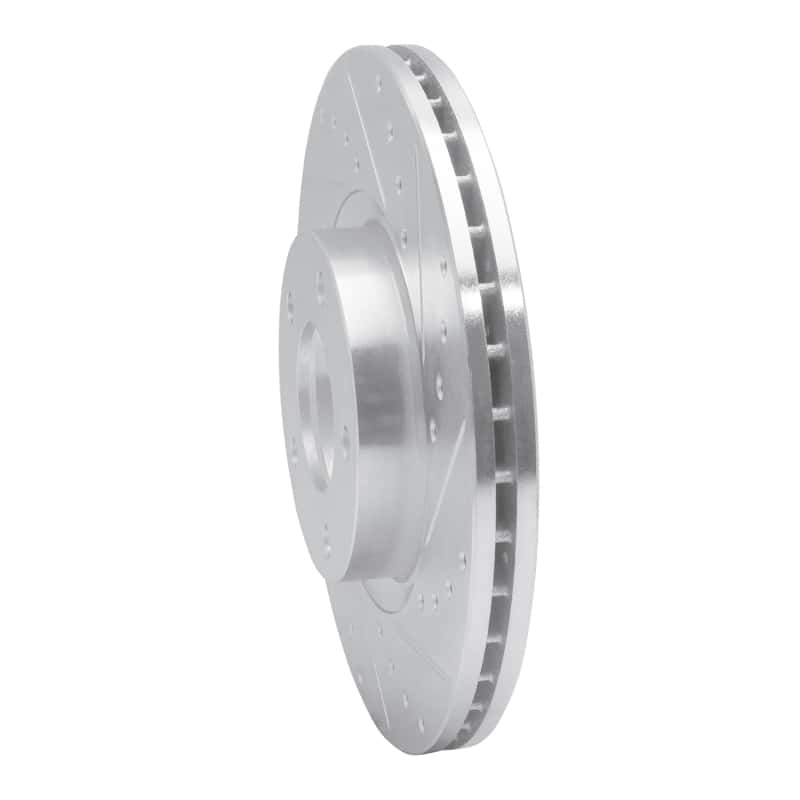 R1 Concepts — R1 04-15 Mazda 3 Front Right Drilled & Slotted Silver Brake Rotor
R1 Brake Rotor Drill - view 2
