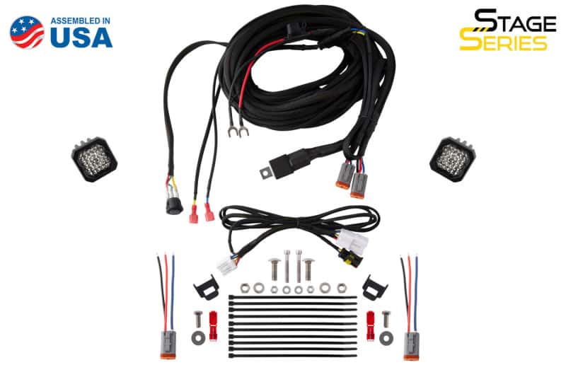 Diode Dynamics — Diode Dynamics 10-21 Toyota 4Runner C1 Sport Stage Series Reverse Light Kit - view 4