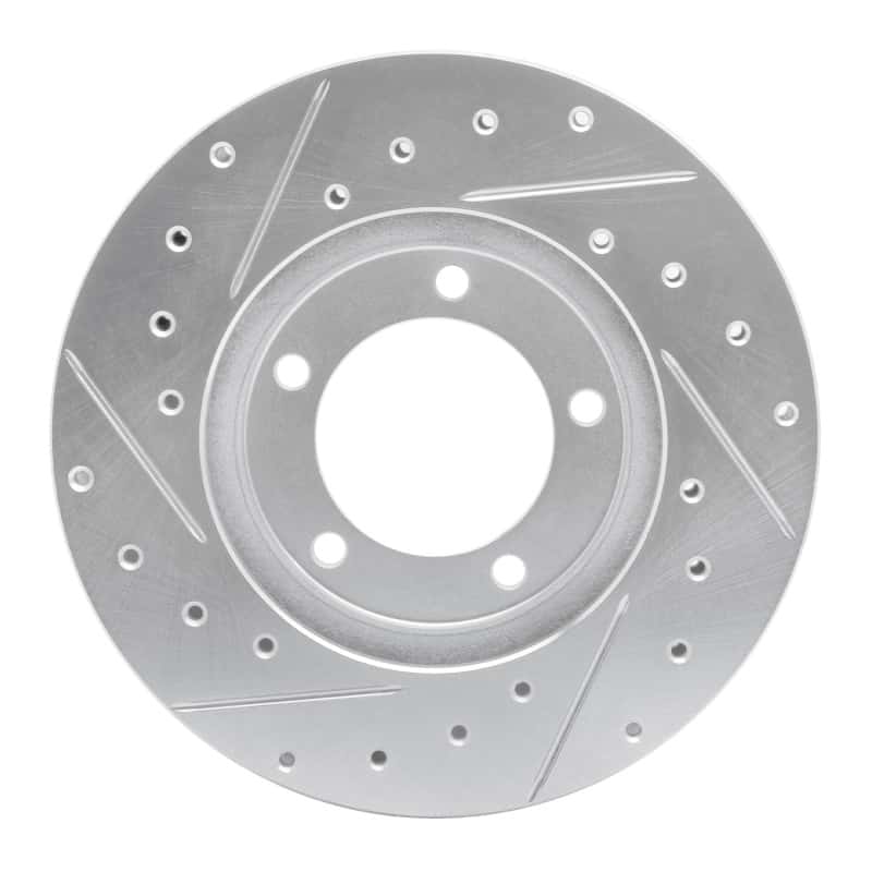 R1 Concepts — R1 79-83 Toyota Pickup Front Right Drilled & Slotted Silver Brake Rotor
R1 Brake Rotor Drill - view 5