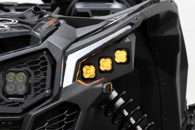Diode Dynamics — Diode Dynamics 17-24 Can-Am Maverick X3 C1 Headlamp Kit - Sport White ABL (Pair) - view 3
