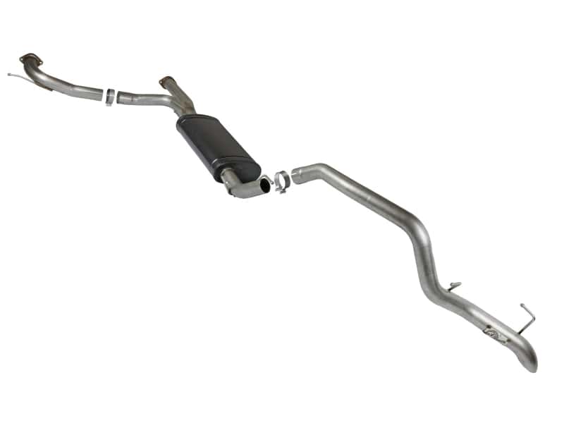 aFe — aFe MACHForce XP 3in Hi-Tuck 304 SS Cat Back Exhaust 2010-2017 Nissan Patrol (Y62) V-5.6L (400 hp)
Cat-Back Exhaust - view 5