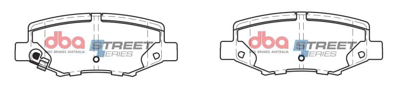 DBA — DBA 07-17 Jeep Wrangler Street Series Rear Brake Pads
Brake Pad - view 1