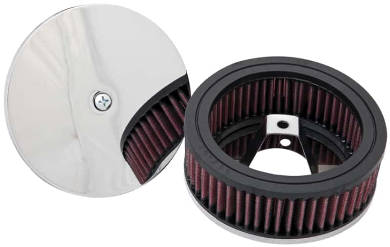 K&N Engineering — K&N 4in ID / 5.5in OD / 2in H Custom Assembly Filter designed to fit Harley-Davidson Motorcycle
Air Intake System - view 2