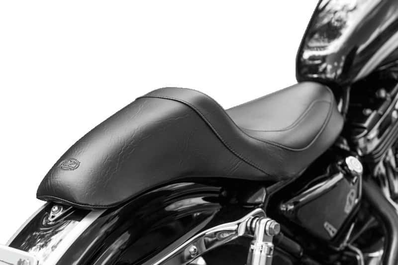 Mustang Motorcycle — Mustang 82-03 Harley Sportster Fastback 1PC Seat - Black - view 1