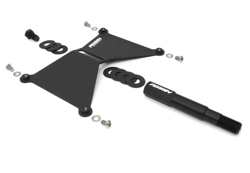 Perrin Performance — PERRIN 15-17 Subaru WRX/STI (w/o FMIC) / 13-17 Crosstrek / 12-16 Impreza License Plate Reloc. Kit - view 4