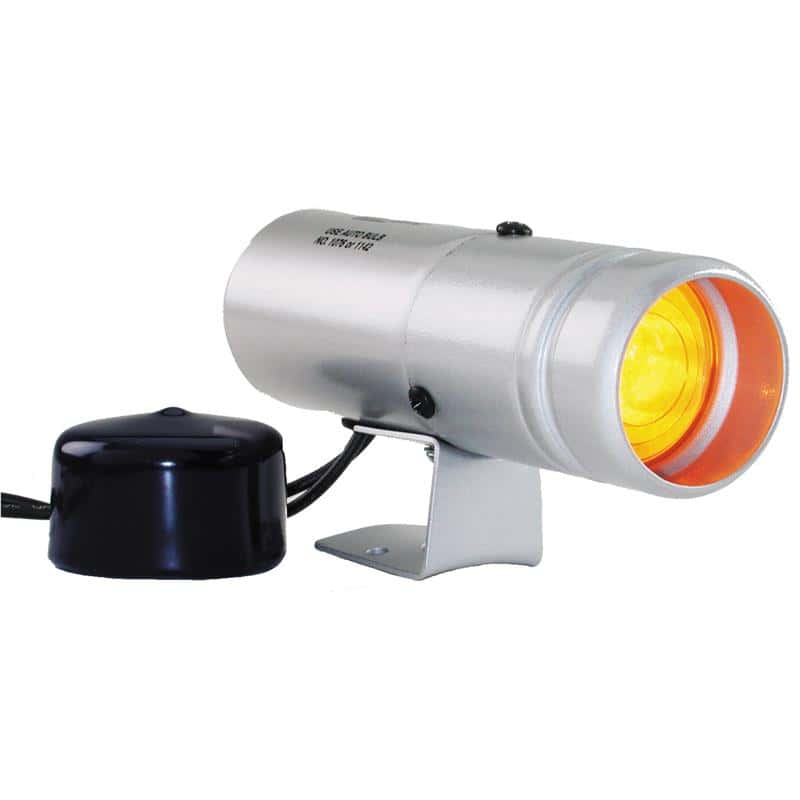 AutoMeter — Autometer Amber LED Shift Light Silver
SHIFT LT SILVER - view 1