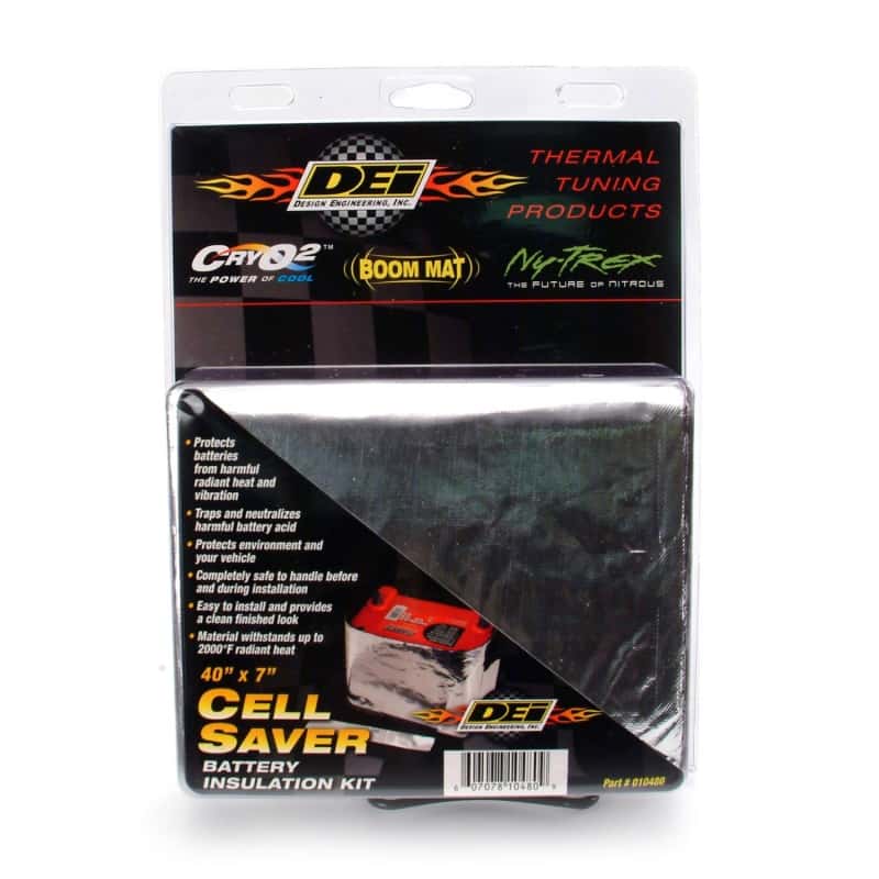 DEI — DEI Cell Saver Battery Insulation Kit
BtryWrapHeatShld - view 3
