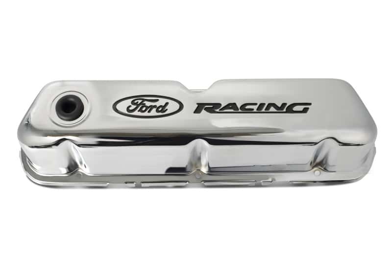Ford Racing — Ford Racing Logo Stamped Steel Valve Covers - Chrome
Valve Cover Set - view 10