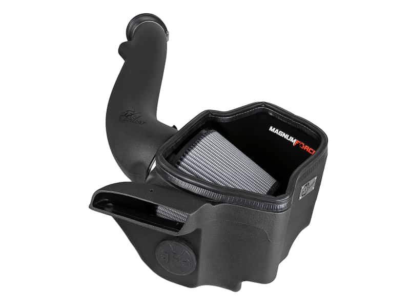 aFe — aFe MagnumFORCE Intakes Stage-2 PDS AIS 16-19 Jeep Grand Cherokee (WK2) V6-3.6L
Magnum FORCE Intake - view 1