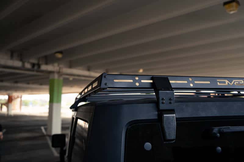 DV8 Offroad — DV8 Offroad 07-18 Jeep Wrangler JK Full-Length Roof Rack - view 8
