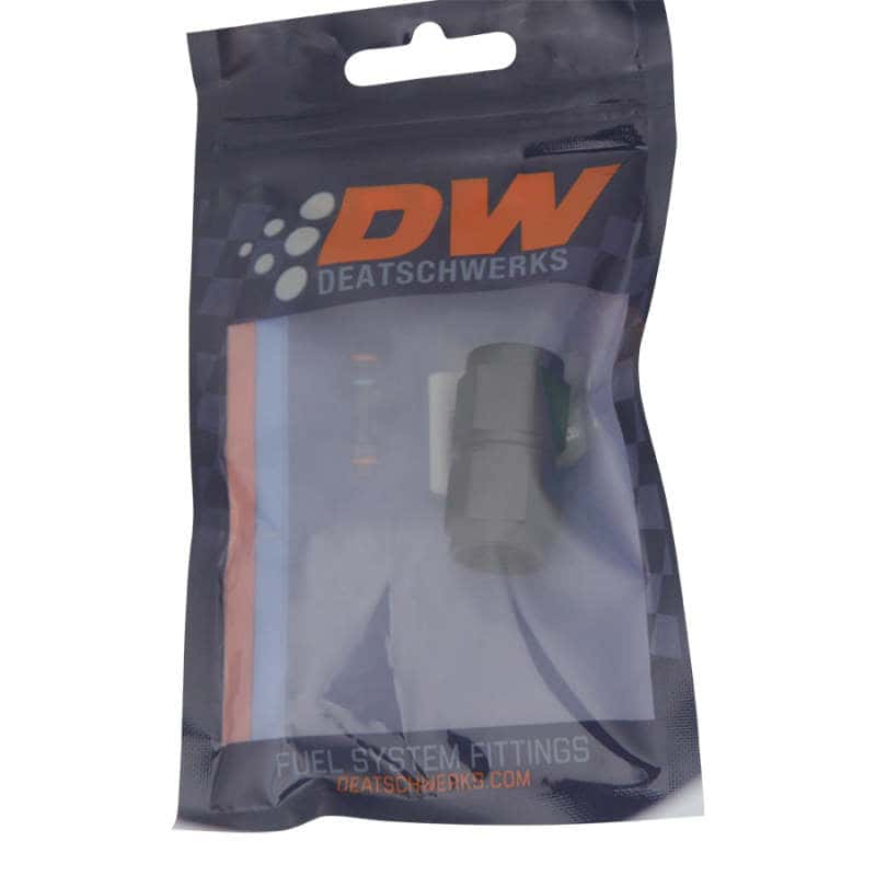 DeatschWerks — DeatschWerks 6AN Flare Female Swivel to 6AN Flare Female Swivel - Anodized Matte Black
Lines & Fittings - view 2