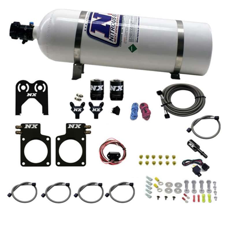 Nitrous Express — Nitrous Express Nissan GT-R Nitrous Plate Kit (35-300HP) w/15lb Bottle
Injection System Kit
N2OSys - view 2