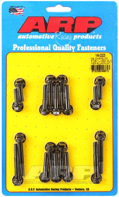 ARP — ARP Small Block Chrysler 5.7/6.1L Hemi Hex Aluminum Intake Manifold Bolt Kit - view 1