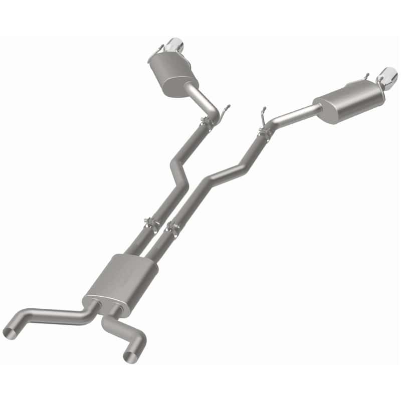 Magnaflow — MagnaFlow Cat-Back Stainless Dual Split Rear Exit 4in Polished Tips 11-15 Chevy Camaro 3.6L V6
Cat-Back - view 5