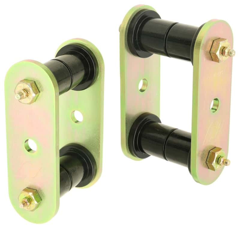 RockJock — RockJock YJ HD Leaf Spring Shackles Rear w/ Urethane Bushings HD Greasable Bolts Pair
LeafSpShclKt - view 1