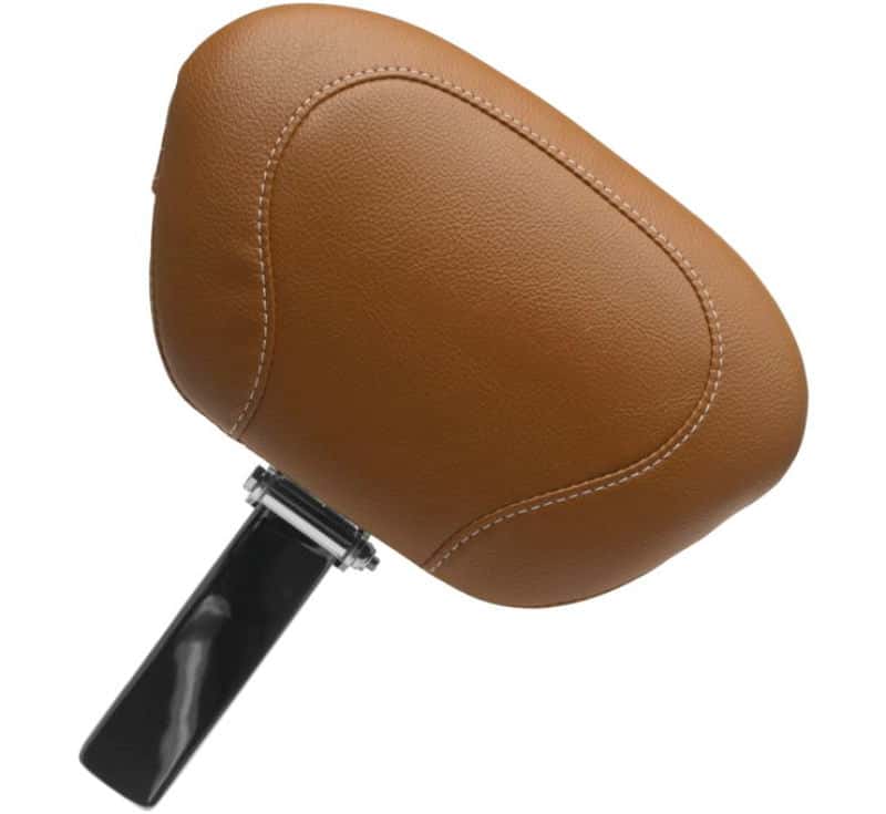 Mustang Motorcycle — Mustang 14-21 Indian Chieftain,Vintage,Dk Horse,RdMaster,Springfield Passenger Backrest - Brown - view 2