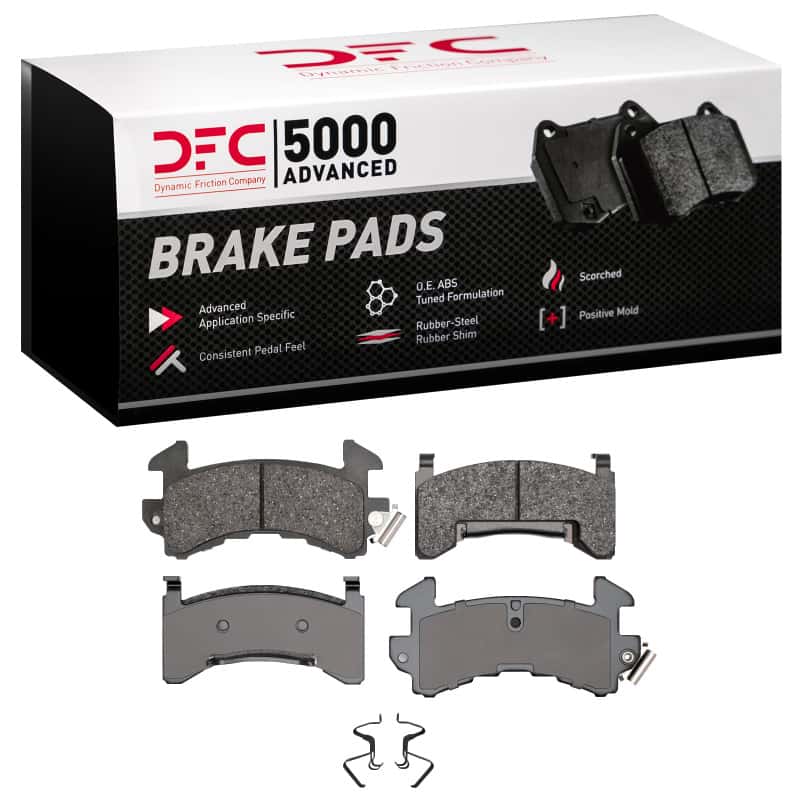 DFC — DFC 98-03 Chevrolet S10 Front 5000 Advanced Ceramic Brake Pads
DFC Brake Pad Set - view 1