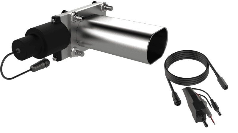 QTP — QTP Bolt-On QTEC Low Profile Oval Electric Cutout Valve - view 2