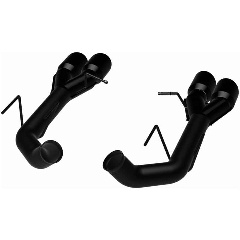 Magnaflow — MagnaFlow 13 Ford Mustang Shelby GT500 V8 5.8L Quad Split Rear Exit Stainless Cat Back Perf Exhaust
Axle-Back - view 7