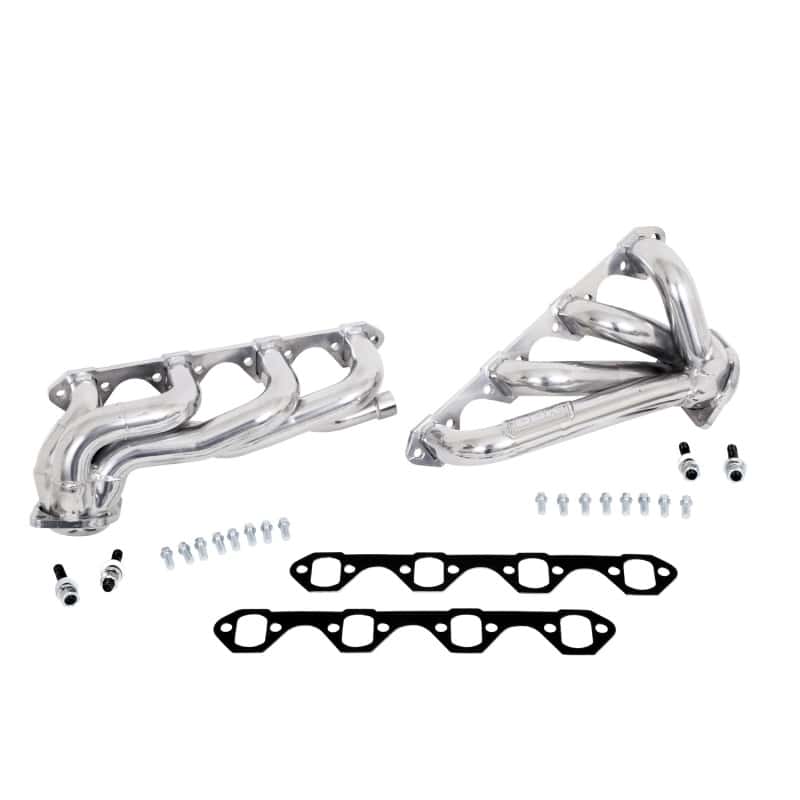 BBK — BBK 87-95 Ford F150 Truck 5.8 351 Shorty Unequal Length Exhaust Headers - 1-5/8 Silver Ceramic
Exhaust Headers
Exhaust Header - view 1